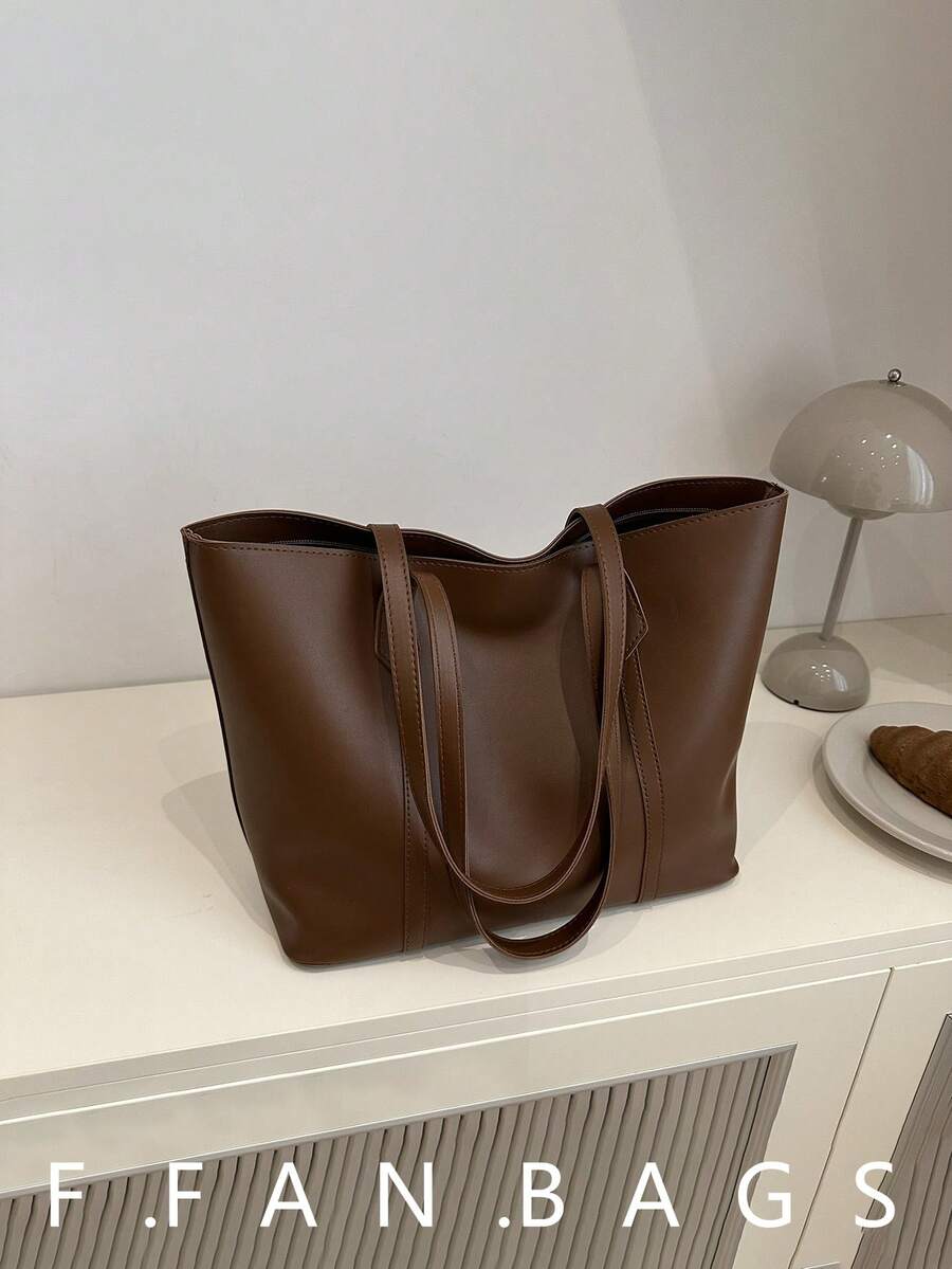 Women's Versatile Tote Bag For Commuting & Daily Use, Tote Bags For School,College Essentials, New Fashionable Big Bags For Women
