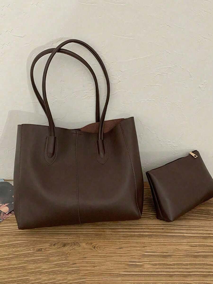Mother-Daughter Tote Bag Set, Suitable For School, Commuting, And Travel, Eye-Catching Work Bags For Women, New Fashionable Big Bags For Women