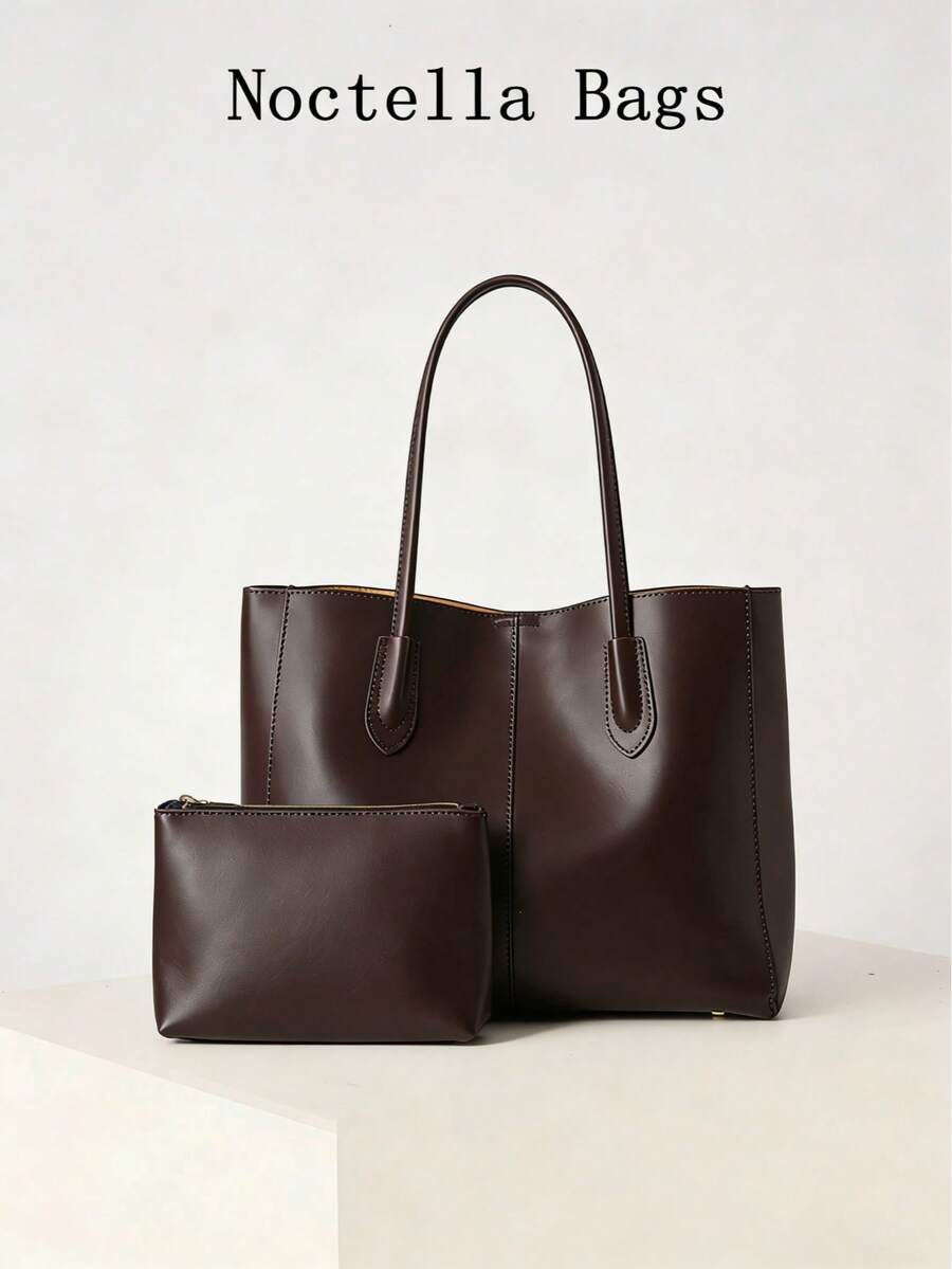 Mother-Daughter Tote Bag Set, Suitable For School, Commuting, And Travel, Eye-Catching Work Bags For Women, New Fashionable Big Bags For Women