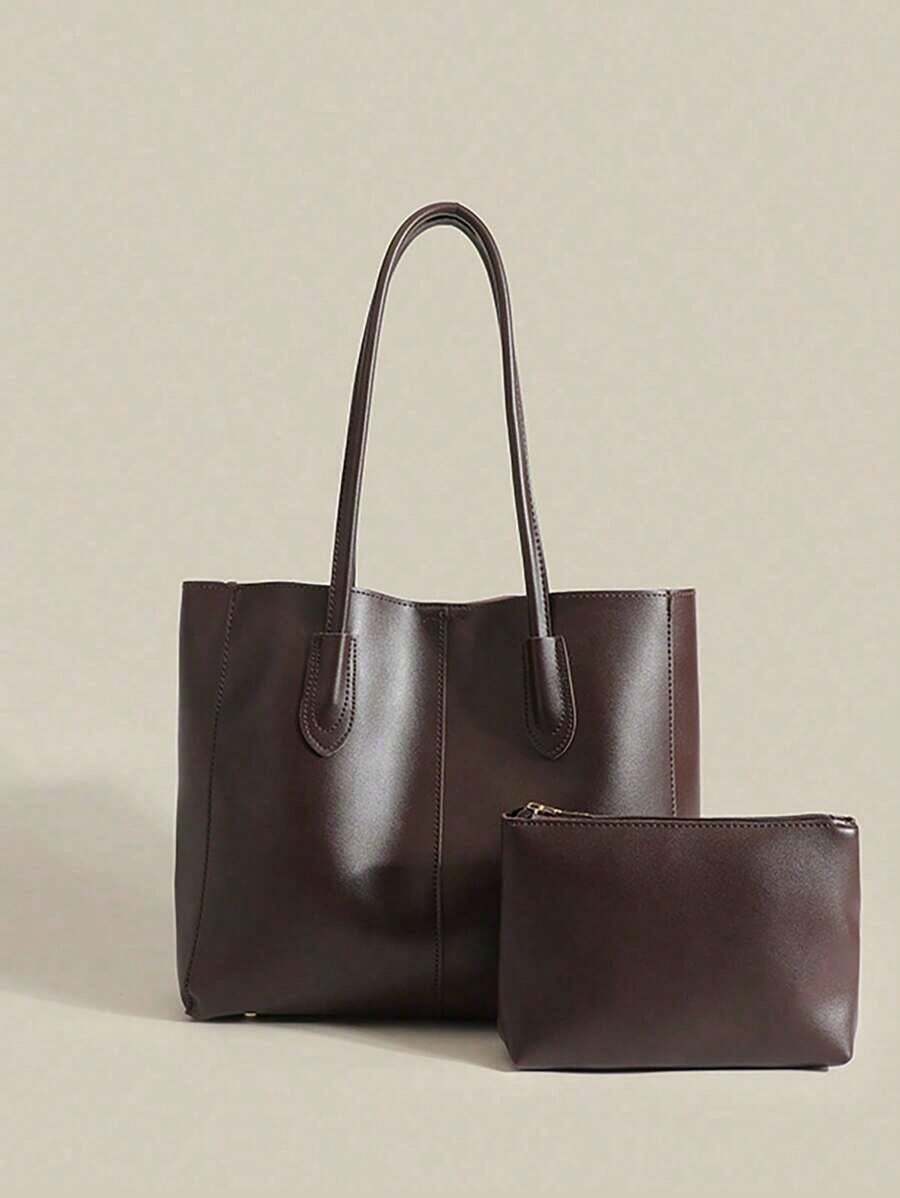 Mother-Daughter Tote Bag Set, Suitable For School, Commuting, And Travel, Eye-Catching Work Bags For Women, New Fashionable Big Bags For Women