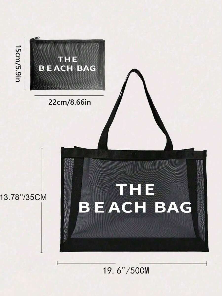 Women's Beach Tote Bag, Beach Accessories Tote Bag, Suitable For Weddings, Birthdays, Holidays, Great Gift For Women, Moms, Teachers, Friends Vacation Essentials