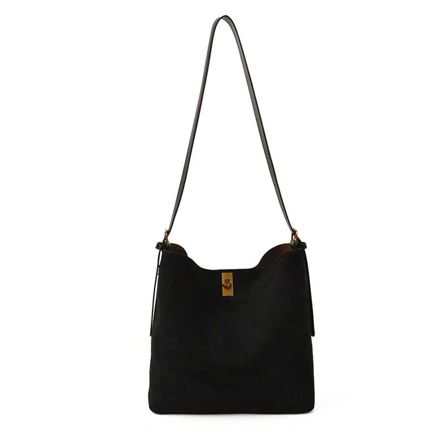 Designer Tote Bag, Luxury Vintage Large Capacity Shoulder Purse Women, Structured Crossbody Handbag Work Travel