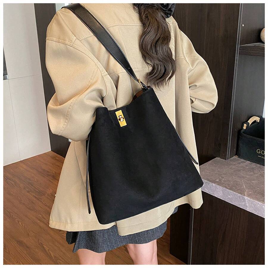 Designer Tote Bag, Luxury Vintage Large Capacity Shoulder Purse Women, Structured Crossbody Handbag Work Travel