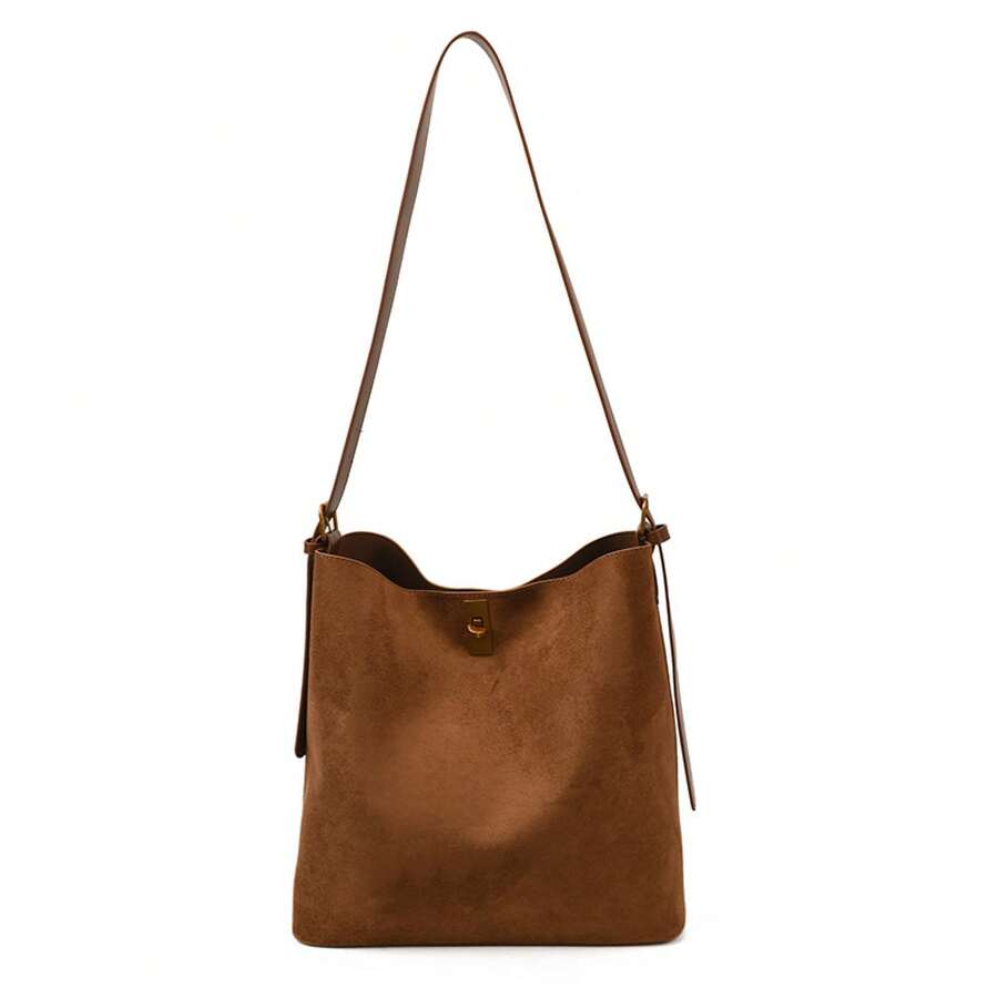 Designer Tote Bag, Luxury Vintage Large Capacity Shoulder Purse Women, Structured Crossbody Handbag Work Travel