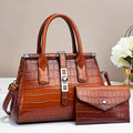 2026 New Fashionable Color-Blocked Women's Bag, Cross-Border Stone Pattern Shoulder/Crossbody Bag, High-Quality Shoulder/Crossbody Bag, Fashionable Handbag For Women