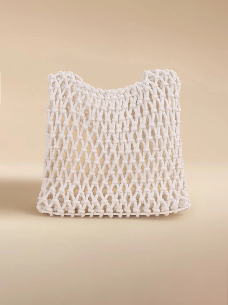 Glizzene Casual Woven Hollow-Out Handbag, Stylish Knitted Tote Bag For Women, Beach Bag, Beach Purse, Perfect For Summer, Vacation & Daily Use, Travel Must Haves