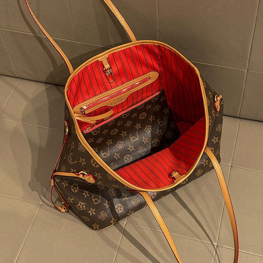 New Fashion Commuter Bag, Shoulder Bag, Large Tote Bag, Women's Large-Capacity Bag