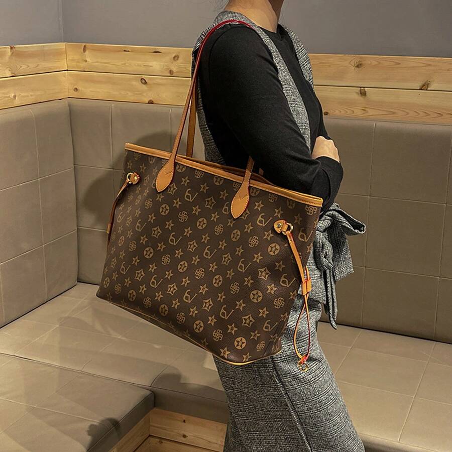 New Fashion Bag, Shoulder Bag, Large Tote Bag, Women's Large-Capacity Bag