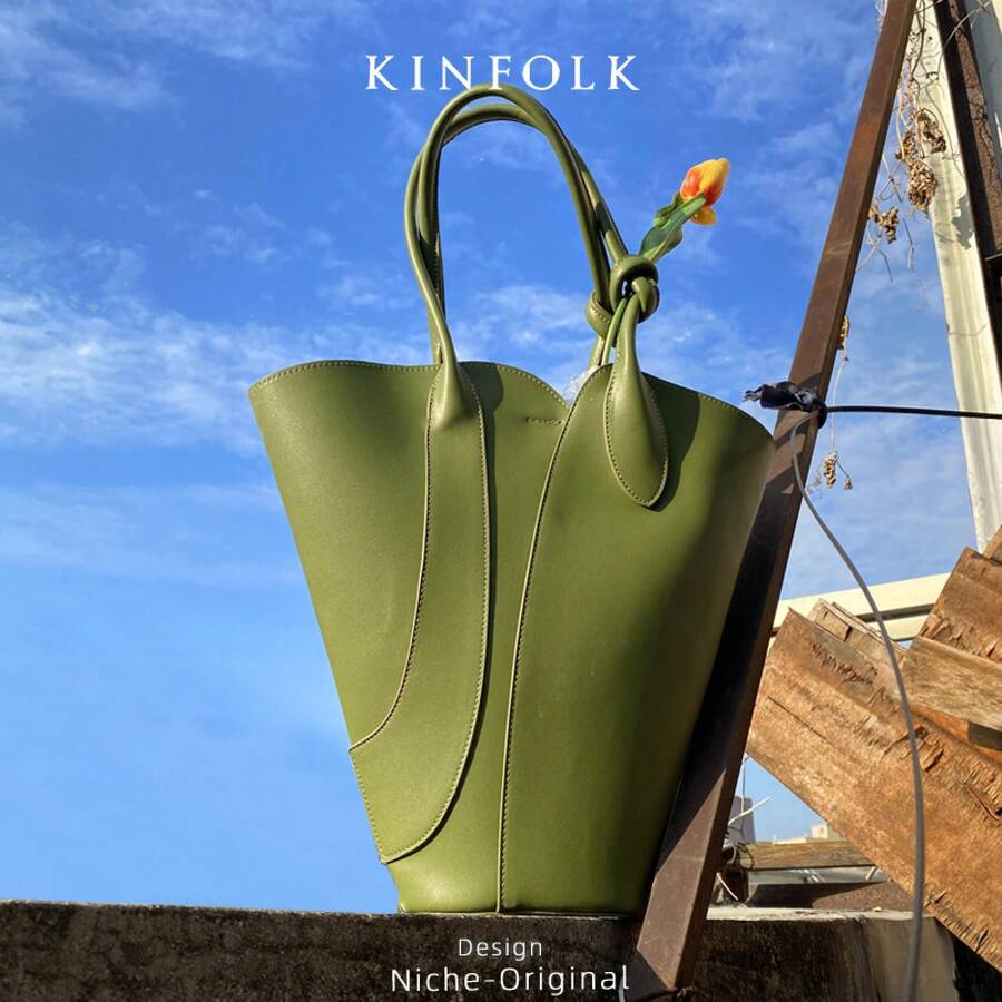 Women's Avocado Green Tote Bag Large Capacity Soft PU Leather Handbag Minimalist Top Handle Shoulder Purse For Daily Shopping Work Travel