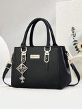 LEATVOOK Elegant Casual Tote Bag For Women, Commuter Shoulder Handbag