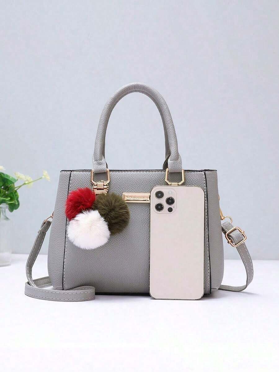 LEATVOOK Elegant Casual Tote Bag For Women, Commuter Shoulder Handbag