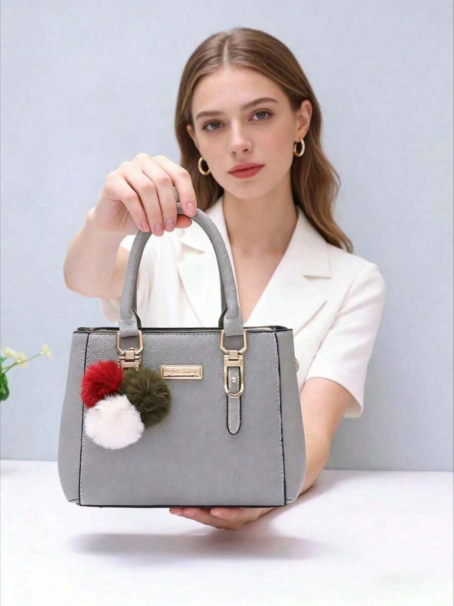 LEATVOOK Elegant Casual Tote Bag For Women, Commuter Shoulder Handbag