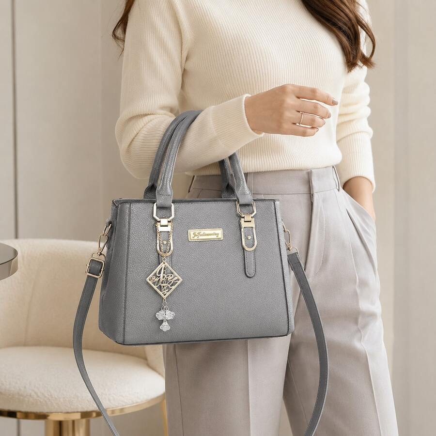 Women's Fashion Versatile Commuter Casual Tote Bag