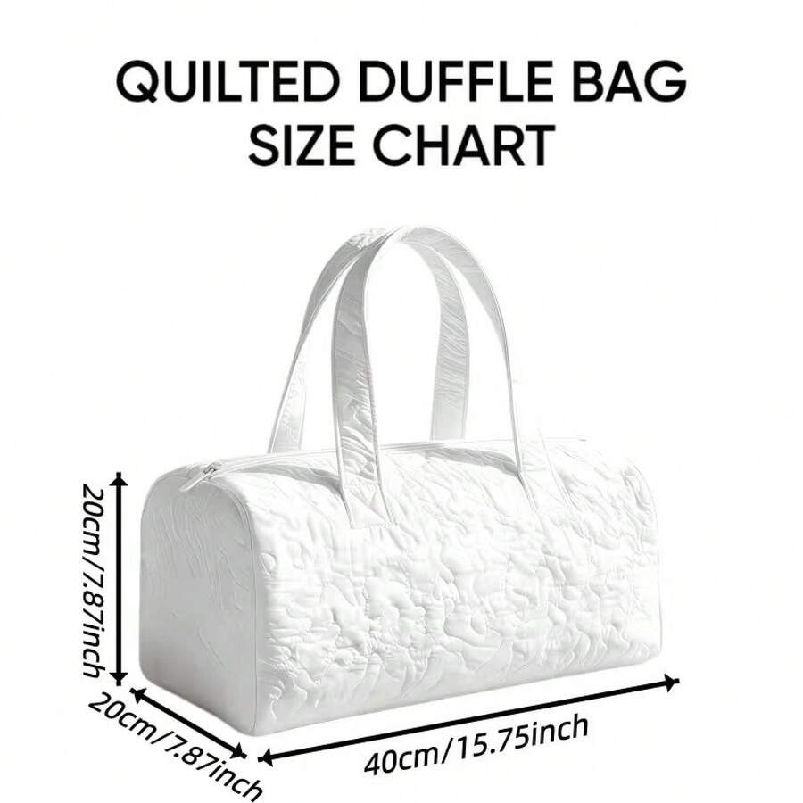 3D Bulldog Print Travel Duffle Bag, Cute English Bulldog Pattern Weekender Tote, Lightweight Carry On For Trips