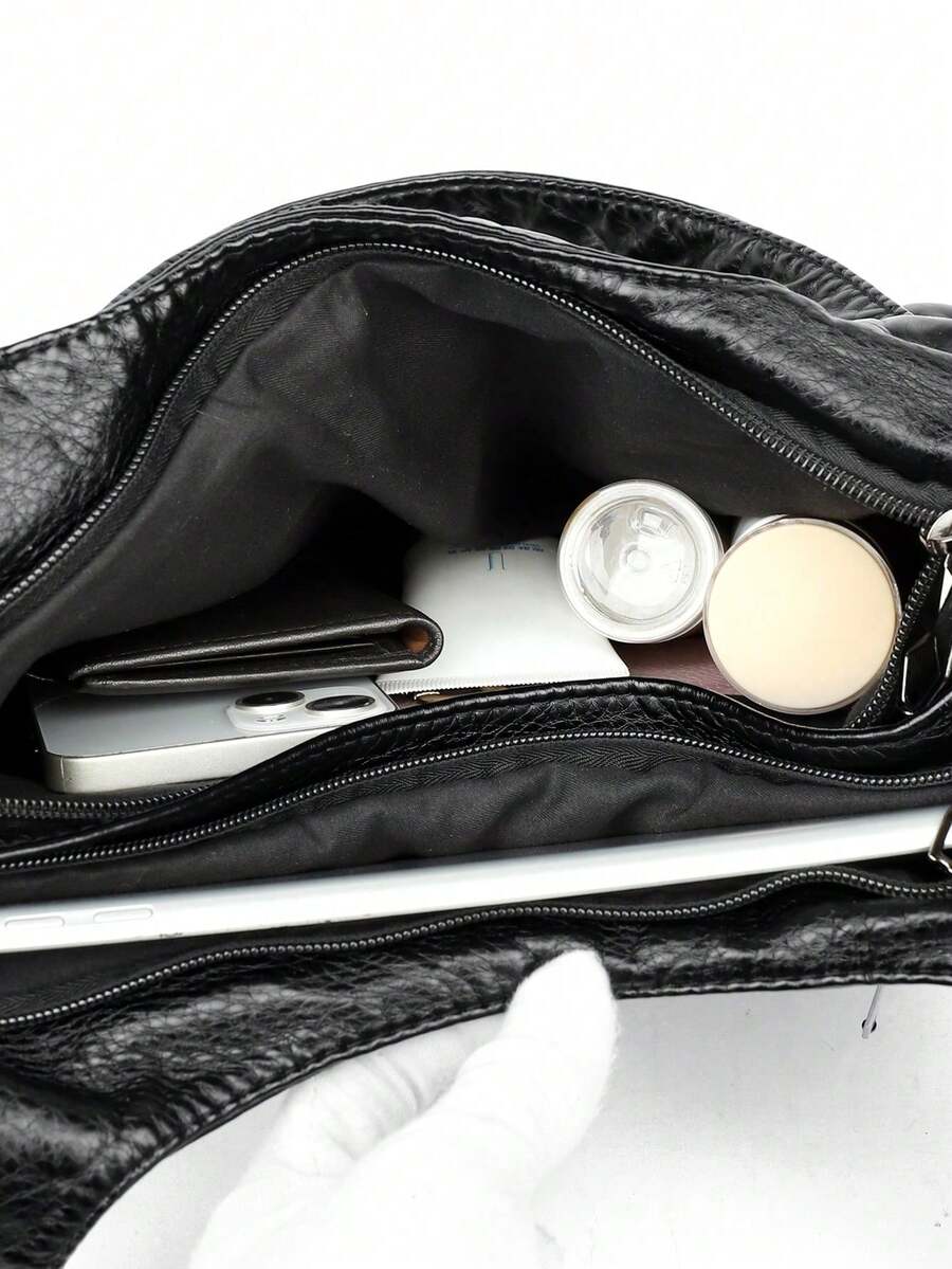 Grunge Punk Casual Women's Shoulder Bag/Totes Large Capacity Handbag For Commuting, School, New Arrival Tote Bags For Woman