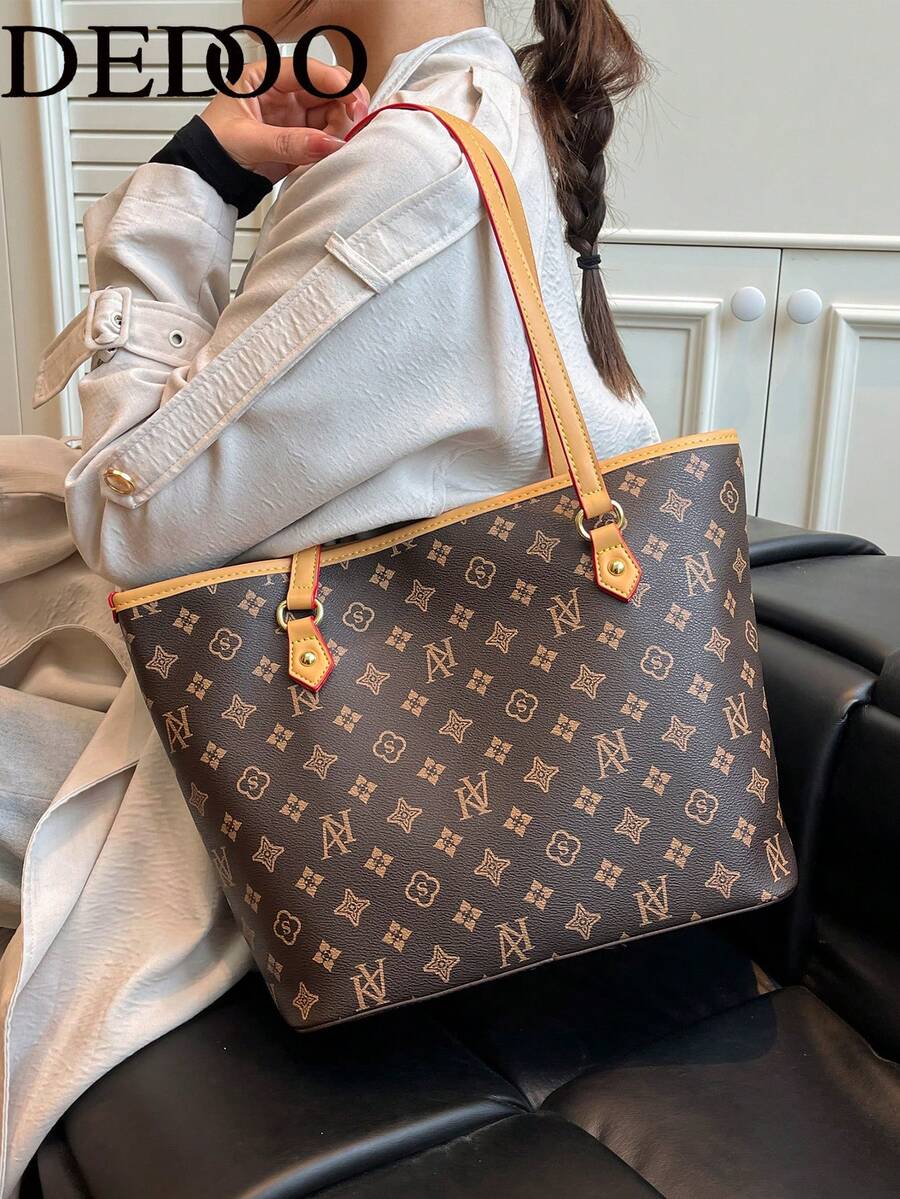 Dedoo 2026 New Fashion Clown Style Luxury Handbag, Shoulder Bag, Large Capacity Office Bag, Suitable As Gift For Girlfriend, Shopping And Dating, School Backpack, University Campus Bag
