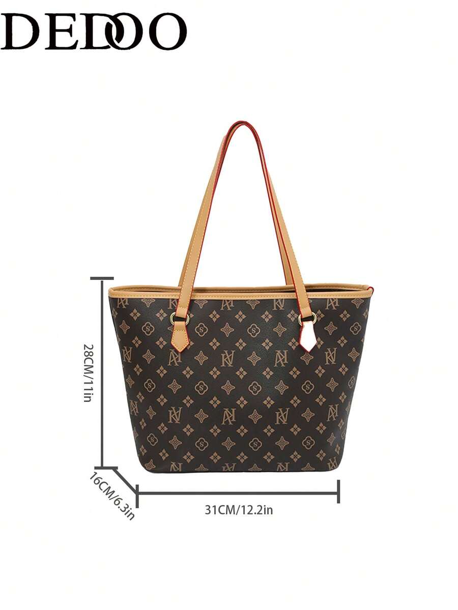 Dedoo 2026 New Fashion Clown Style Luxury Handbag, Shoulder Bag, Large Capacity Office Bag, Suitable As Gift For Girlfriend, Shopping And Dating, School Backpack, University Campus Bag