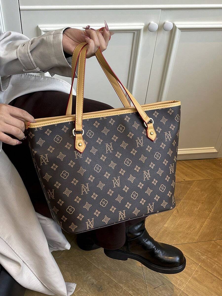 Dedoo 2026 New Fashion Clown Style Luxury Handbag, Shoulder Bag, Large Capacity Office Bag, Suitable As Gift For Girlfriend, Shopping And Dating, School Backpack, University Campus Bag