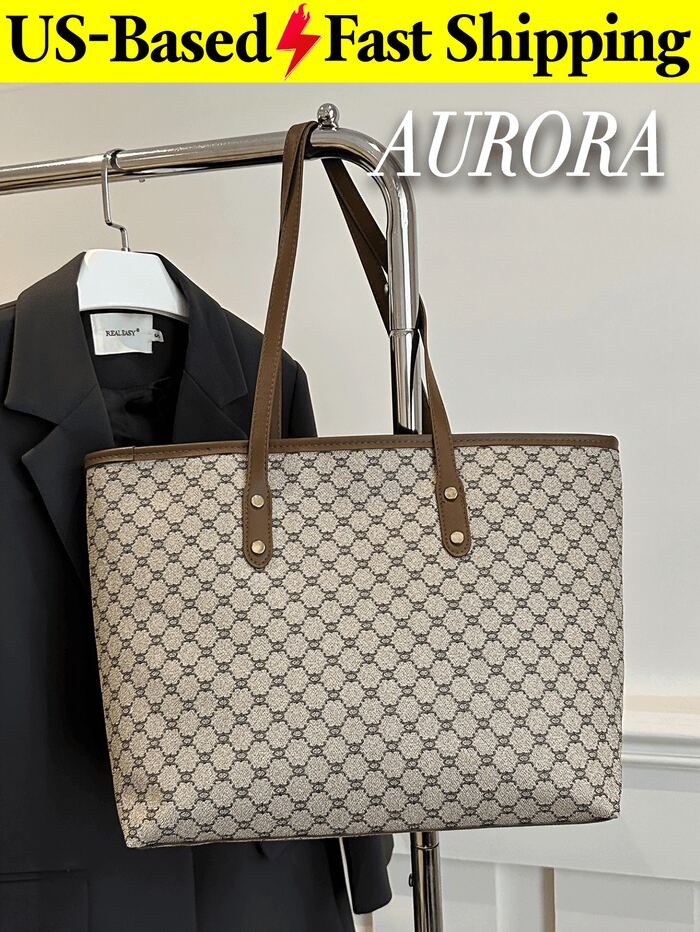 High-End Versatile Ladies Shoulder Tote Bag| Stylish Handbag With A Sleek And El