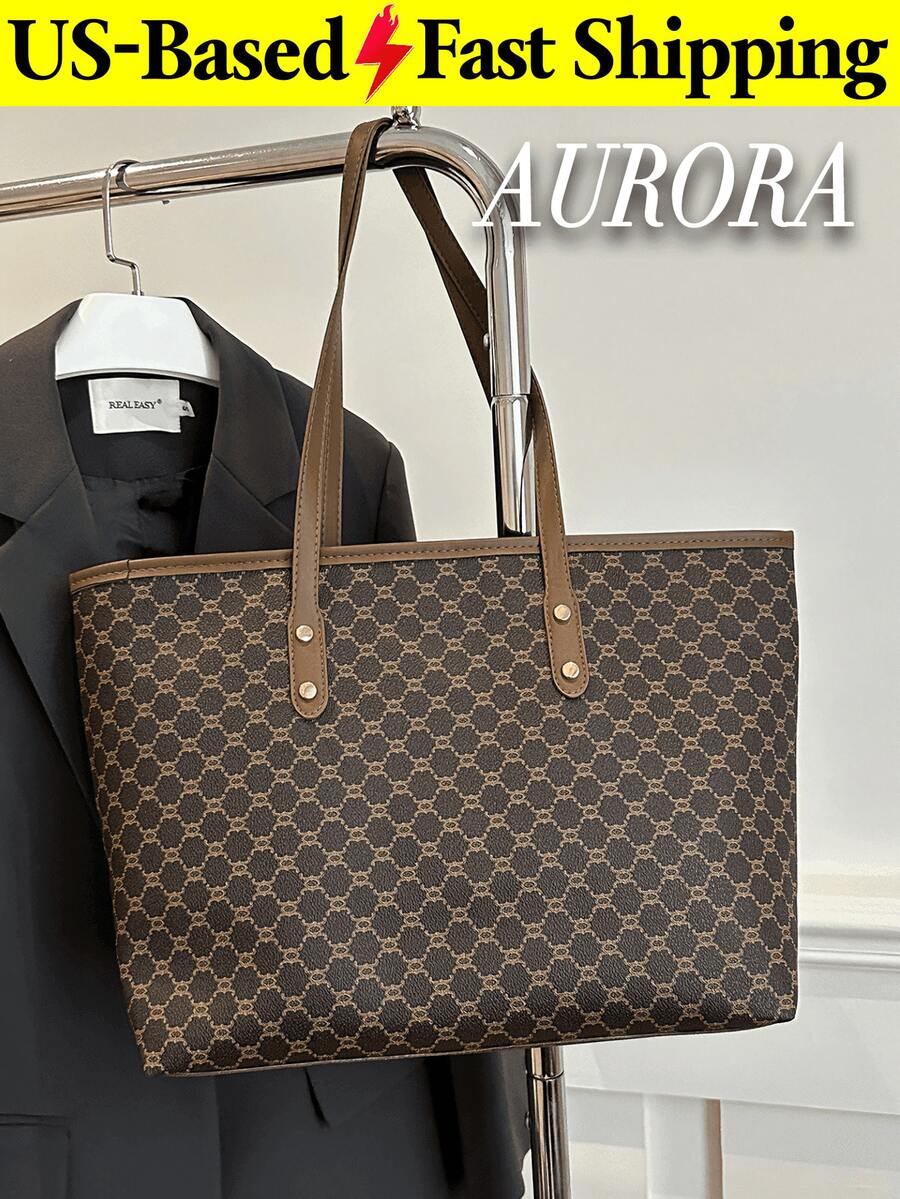 High-End Versatile Ladies Shoulder Tote Bag| Stylish Handbag With A Sleek And Elegant Design, Suitable For Daily Life, Shoulder Bag,Crossbody Bag