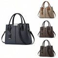 Bag Retro Printed Handbag Texture Commuter Bag Women's Bag Large Capacity Should