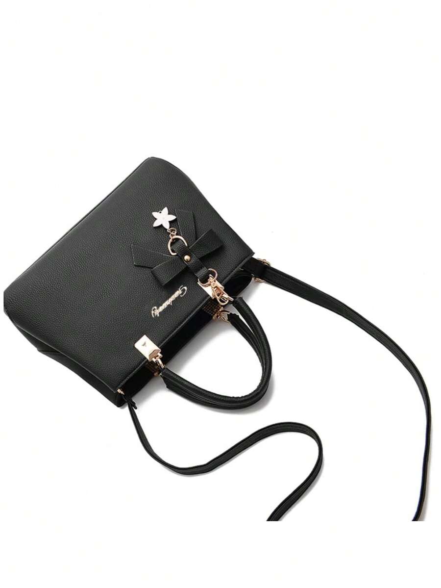 Leather Crossbody Tote Shoulder Handbag For Women Purse With Top Handle Adjustable Strap Everyday Casual Lightweight Travel Bolsos Para Mujer