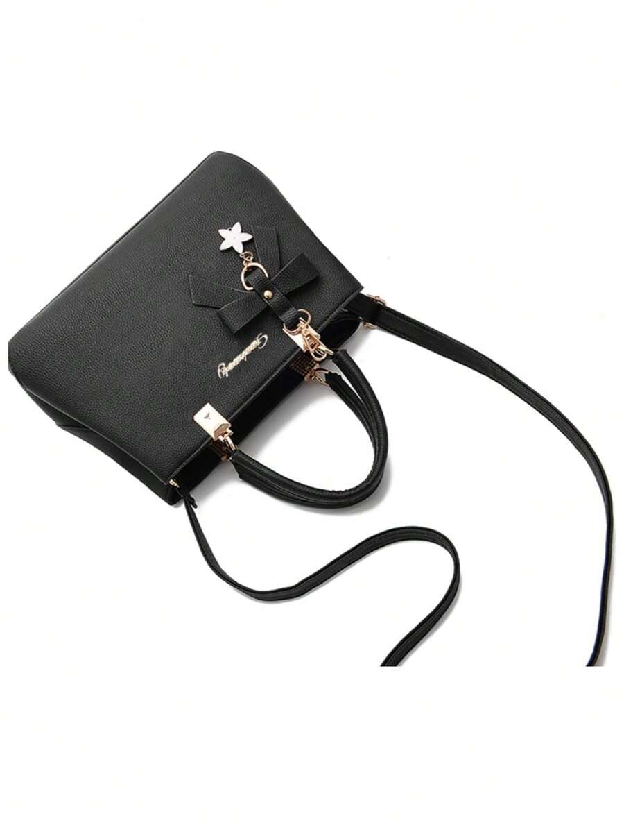 Leather Crossbody Tote Shoulder Handbag For Women Purse With Top Handle Adjustable Strap Everyday Casual Lightweight Travel Bolsos Para Mujer