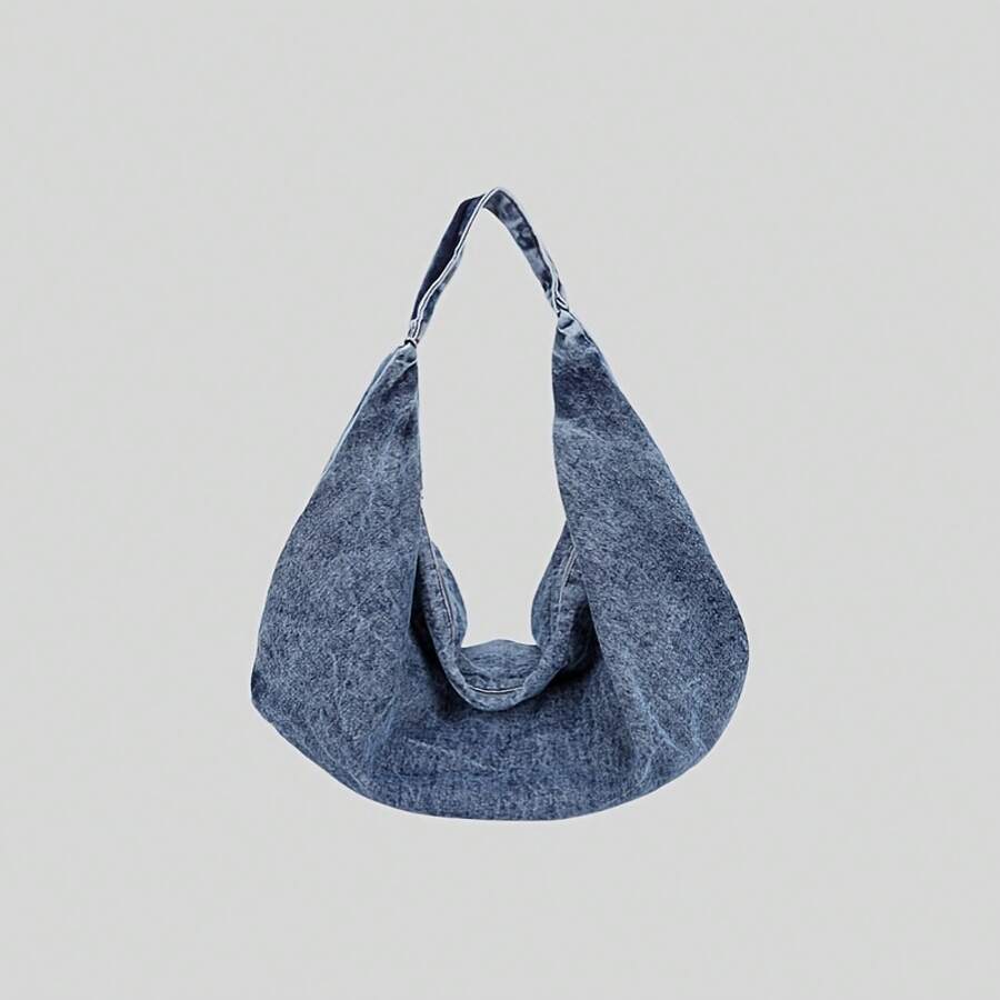 American Retro Women's Crescent Bag, Casual Style Commuter Shoulder Bag.