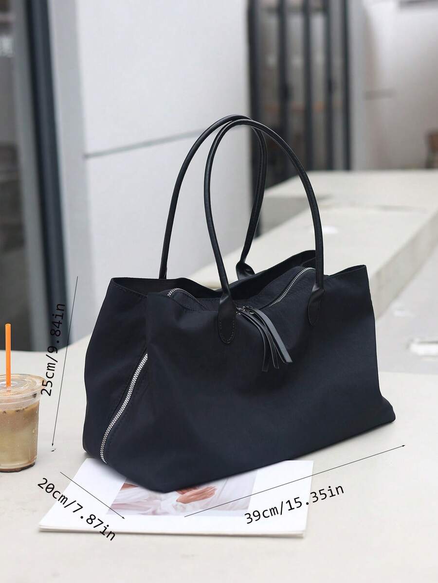 Niche Design Multi-Compartment Minimalist Handbag 2026 New Fashion Versatile Shoulder Crossbody Tote Bag