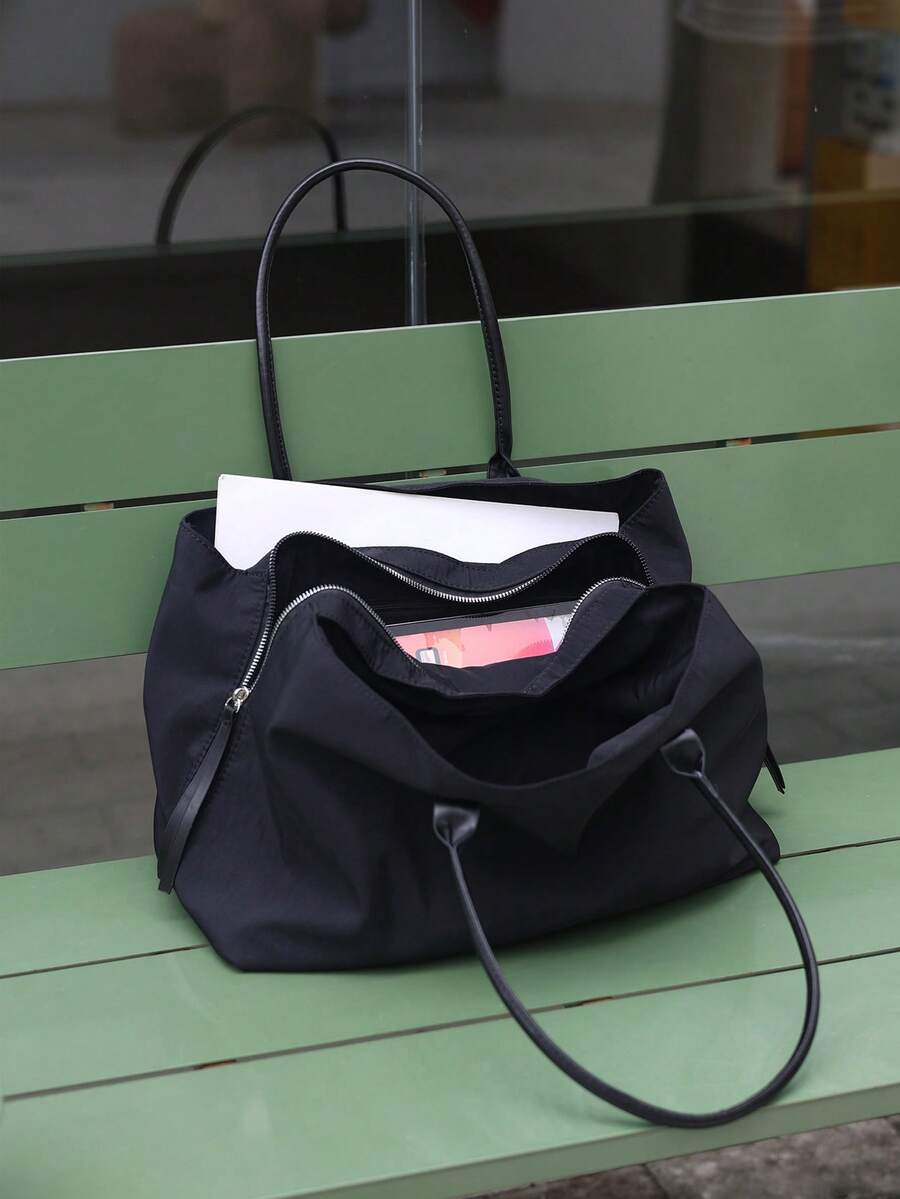 Niche Design Multi-Compartment Minimalist Handbag 2026 New Fashion Versatile Shoulder Crossbody Tote Bag