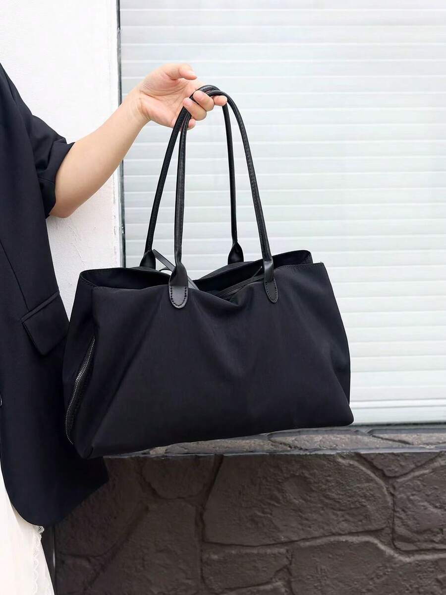 Niche Design Multi-Compartment Minimalist Handbag 2026 New Fashion Versatile Shoulder Crossbody Tote Bag
