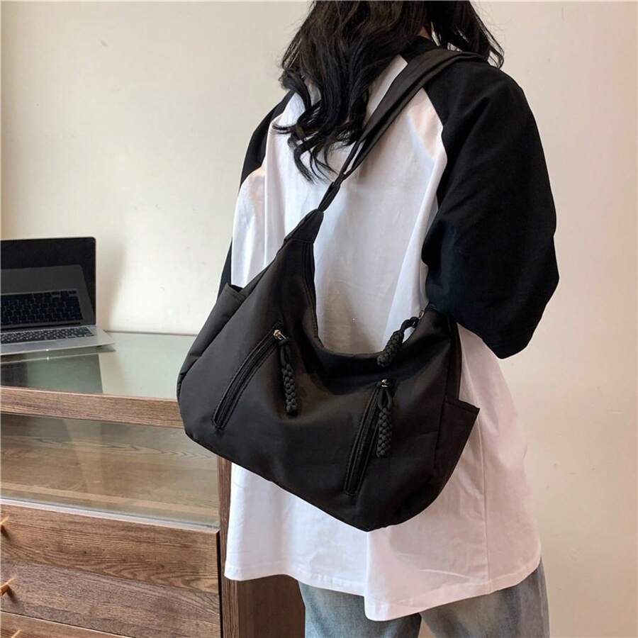 Fashionable Large Capacity Versatile Women Shoulder Bag Tote Travel Bag Student New Lady Crossbody Satchel