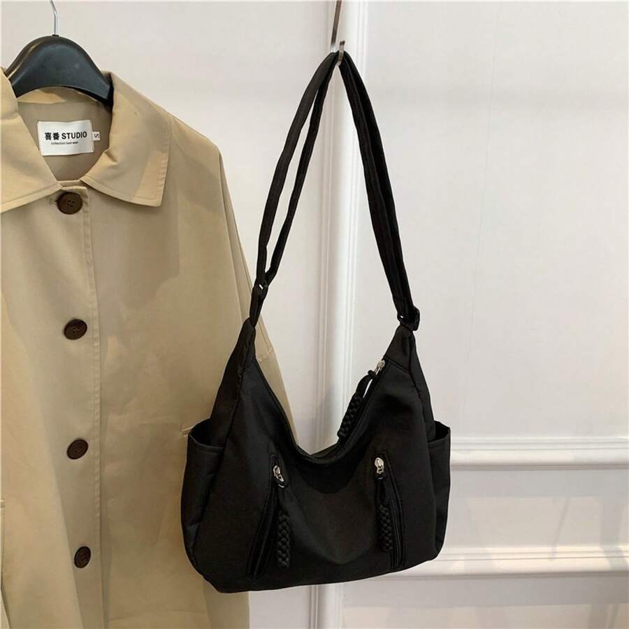 Fashionable Large Capacity Versatile Women Shoulder Bag Tote Travel Bag Student New Lady Crossbody Satchel