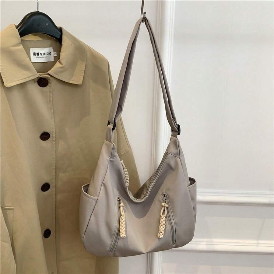 Fashionable Large Capacity Versatile Women Shoulder Bag Tote Travel Bag Student New Lady Crossbody Satchel