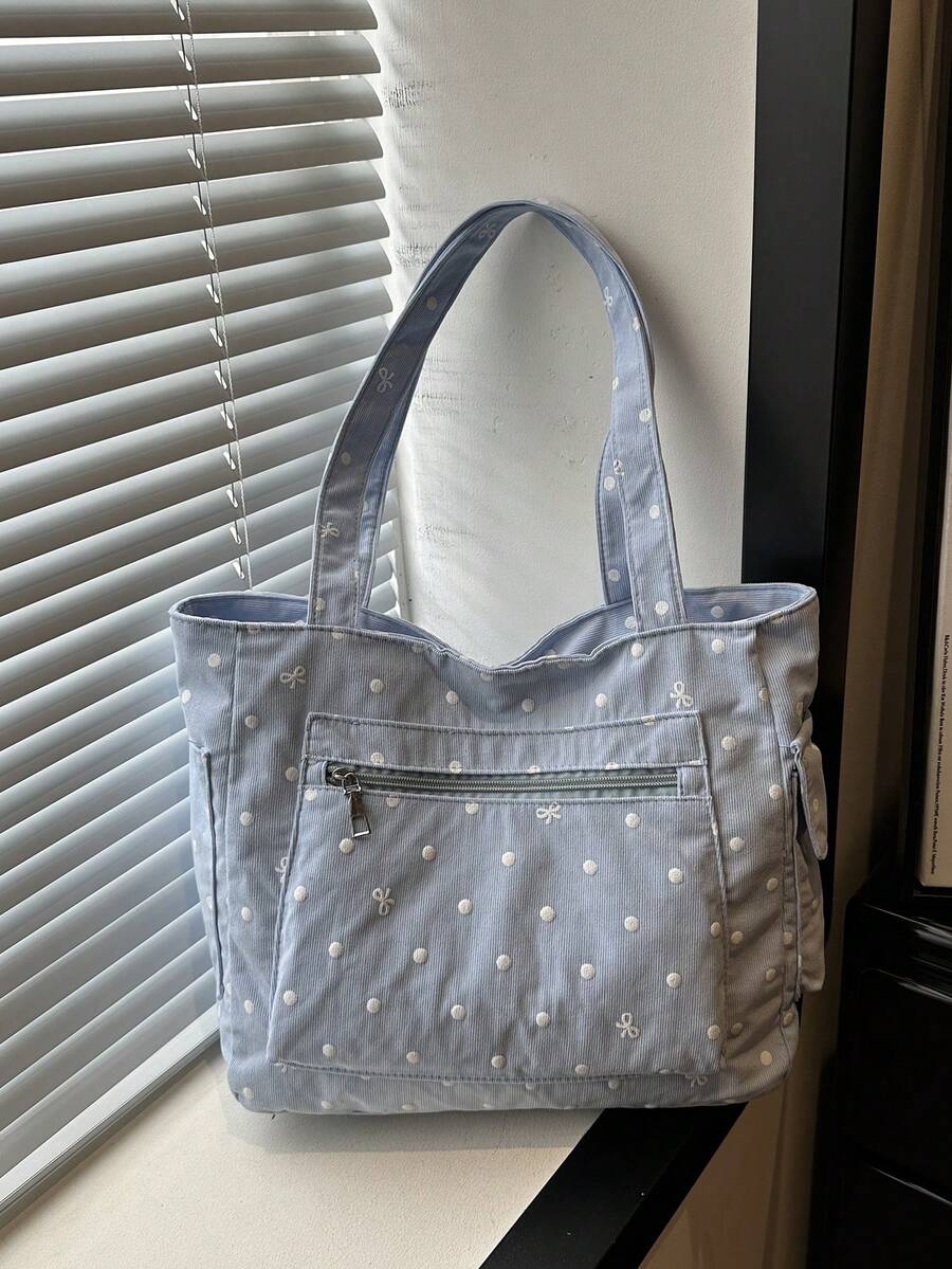 Large Capacity Tote Bag For Women, New Minimalist Commuter Shoulder Bag