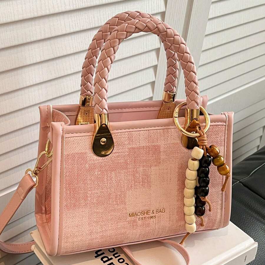 Birthday Gift For Women, Korean Style Niche Versatile Handbag, Crossbody Bag, High-Quality Versatile Shoulder Bag, Small Square Bag