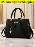 Dreubea Womens Handbag Tote Shoulder Purse Leather Crossbody Bag