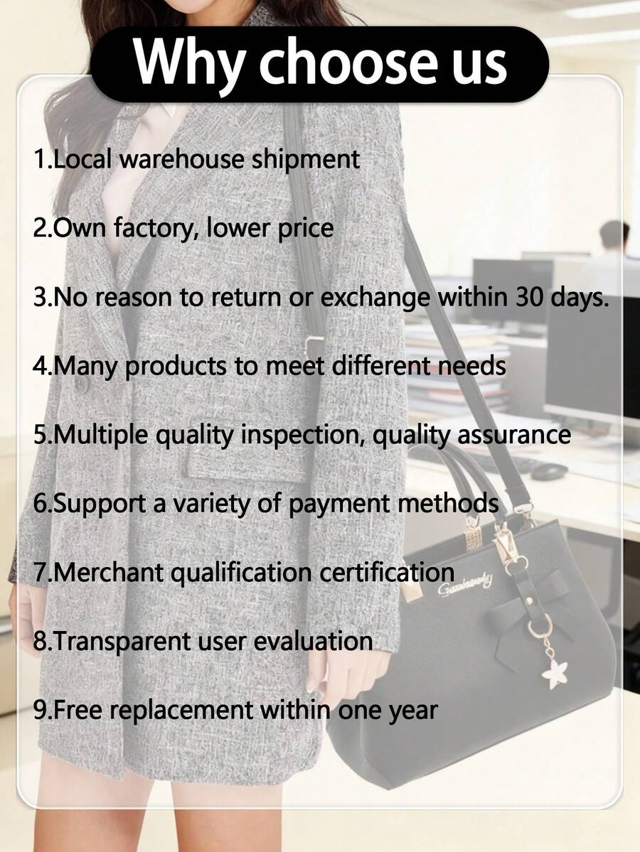 Dreubea Womens Handbag Tote Shoulder Purse Leather Crossbody Bag,New Bow-Detail Women's Handbag, Lychee-Textured Handbag Bow-Adorned For Mature Women
