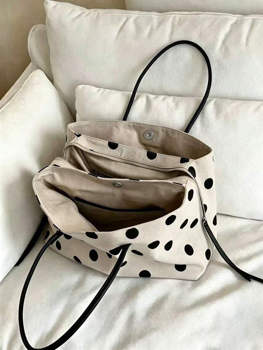 Niche Design Multi-Compartment Minimalist Handbag 2026 New Fashion Versatile Shoulder Crossbody Tote Bag