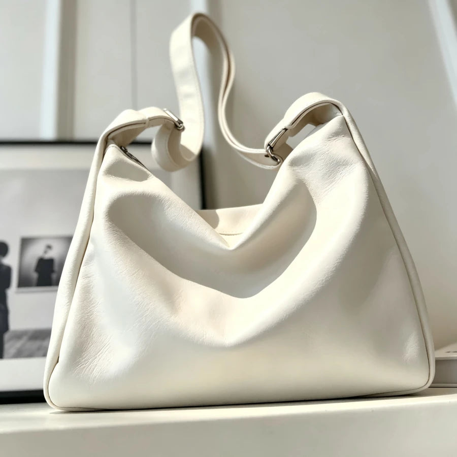 Women Hobo Bag Faux Leather Shoulder Bag Large Capacity Handbag Casual Underarm Purse Adjustable Strap Fashion Daily Bag