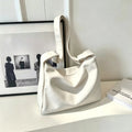 Women Hobo Bag Faux Leather Shoulder Bag Large Capacity Handbag Casual Underarm Purse Adjustable Strap Fashion Daily Bag