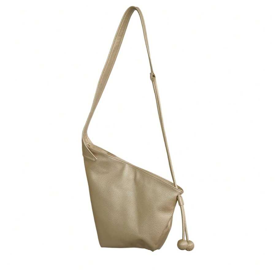 Genuine Leather Single Shoulder Bag Women Tote Handbag Vintage Hobo Crossbody Bag Casual Travel Daily Use Soft Leather Shoulder Bag