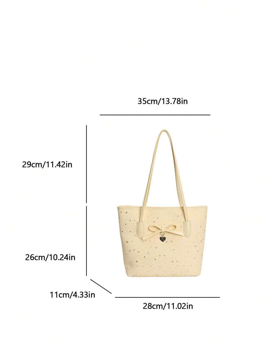 Elegant Women's Shoulder Bag, Large Capacity Handbag & Crossbody Bag, Fashion Commuter Versatile Design, Premium Niche Luxury Style, Waterproof, Wear-Resistant, Durable, Women's Crossbody Bag, Matchin