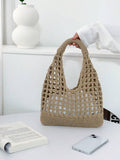 ENBEI Large Capacity Vintage Beach Bag, Bohemian Beach Bag, Holiday Essential