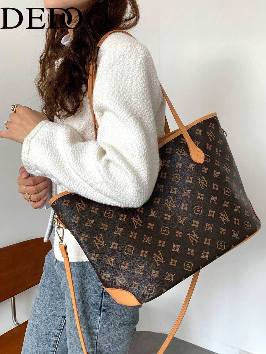 Dedoo 2026 New Fashion Clown Style Luxury Handbag,Shoulder Bag,Large Capacity Office Bag, Suitable As A Gift For Girlfriend, Perfect For Shopping And Dating