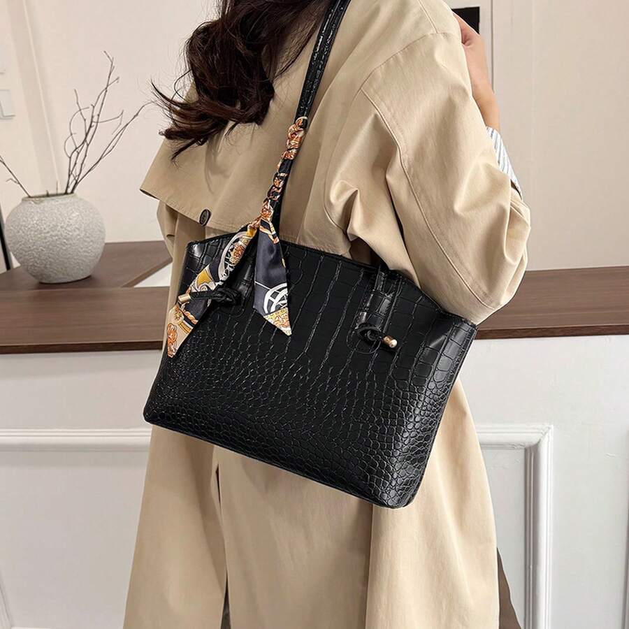 Women's Tote Bag Large Capacity Lazy Commuter Retro Bucket Bag 2026 New Style Handbag