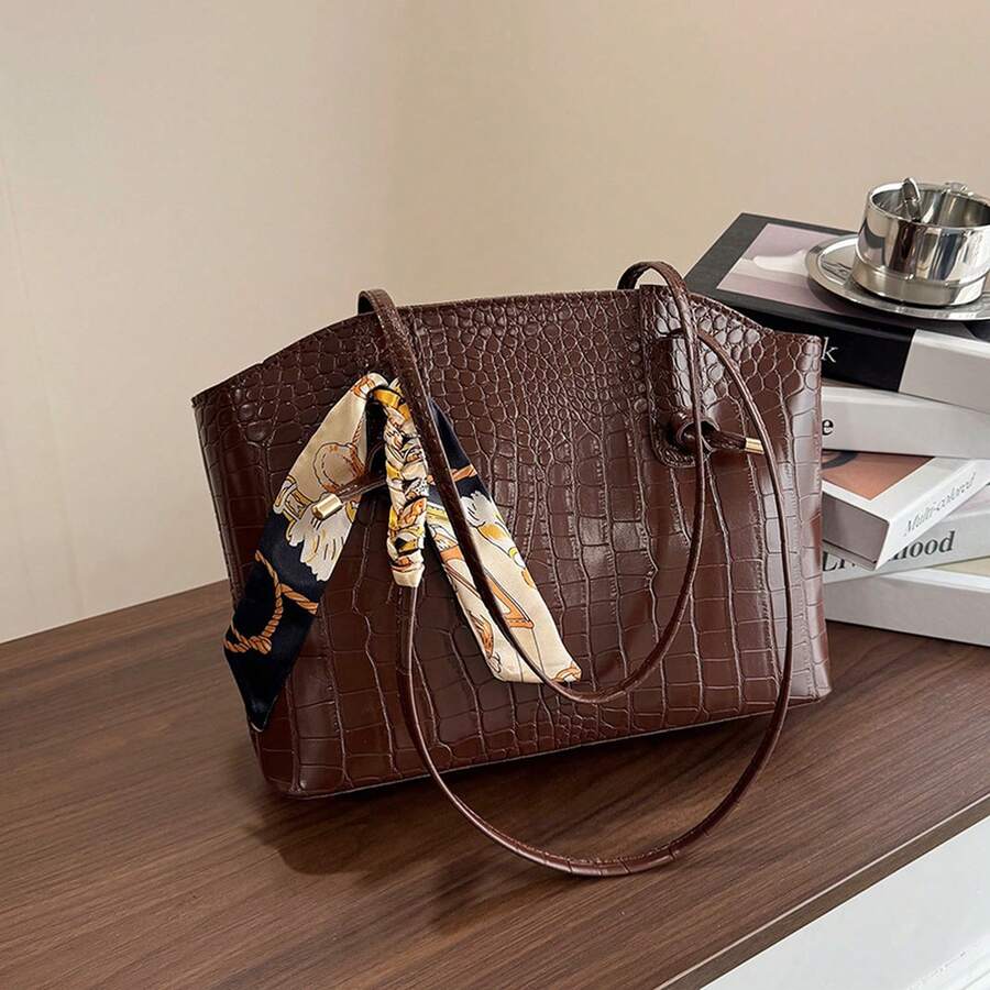 Women's Tote Bag Large Capacity Lazy Commuter Retro Bucket Bag 2026 New Style Handbag