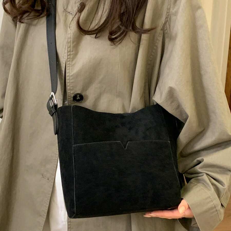 Tote Bags For Women Vintage Versatile Women'S Bag, Fashionable Commuter Shoulder Bag, Casual Crossbody Bag