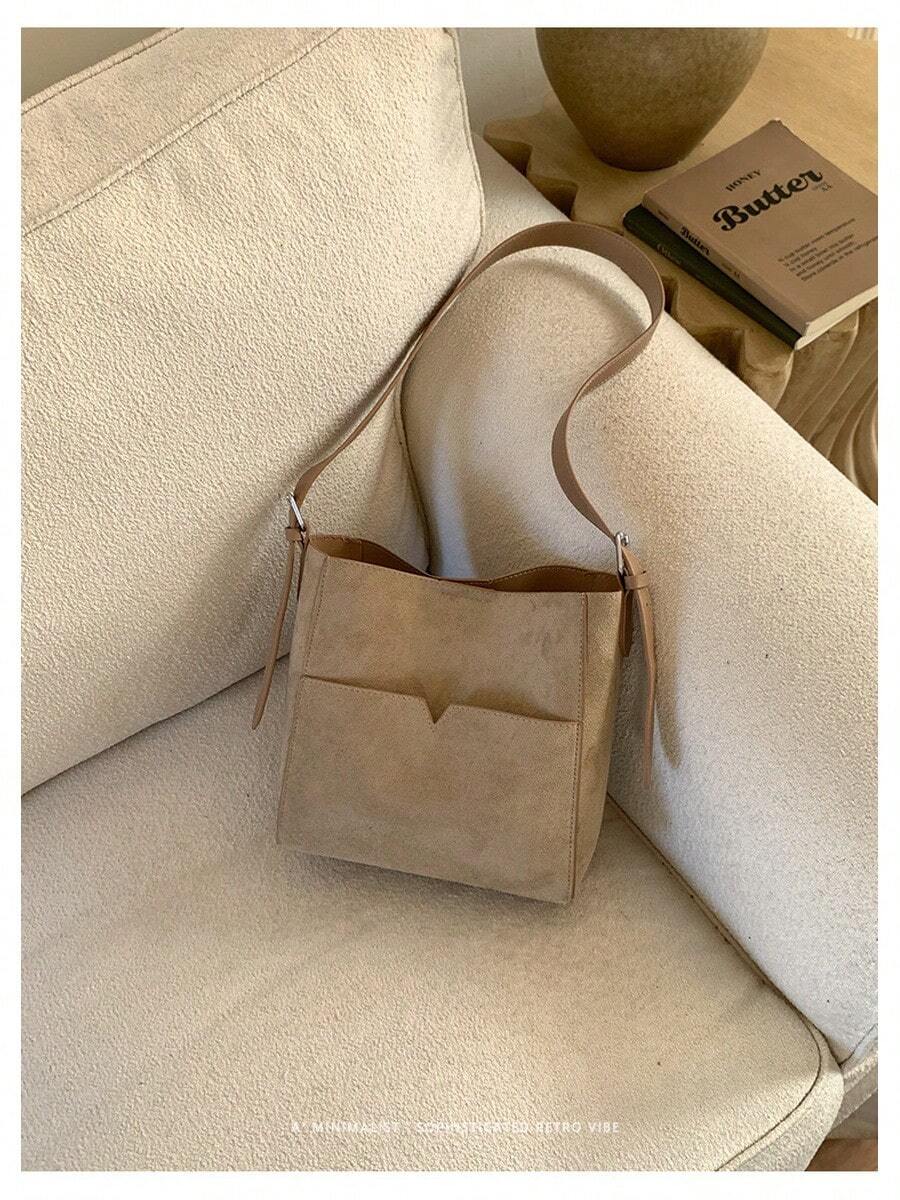 Tote Bags For Women Vintage Versatile Women'S Bag, Fashionable Commuter Shoulder Bag, Casual Crossbody Bag