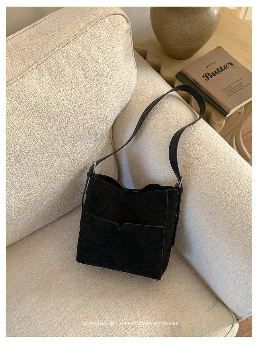 Tote Bags For Women Vintage Versatile Women'S Bag, Fashionable Commuter Shoulder Bag, Casual Crossbody Bag